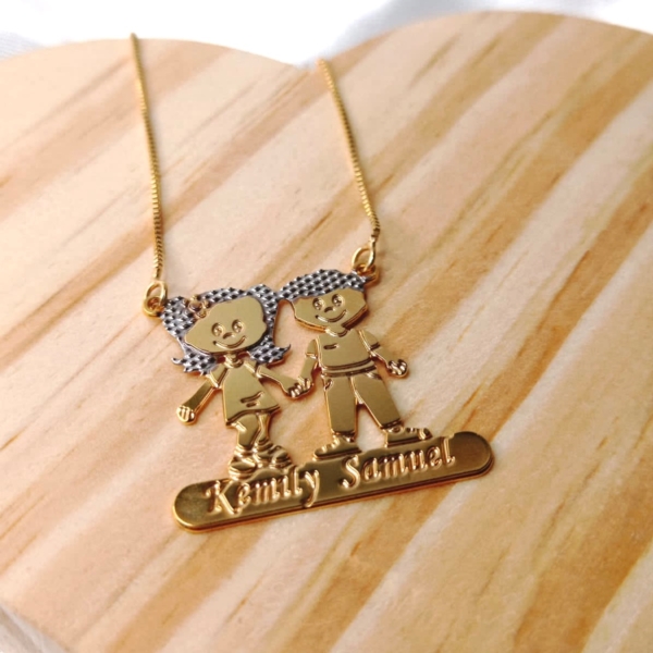 Colar Filhos Personalizado