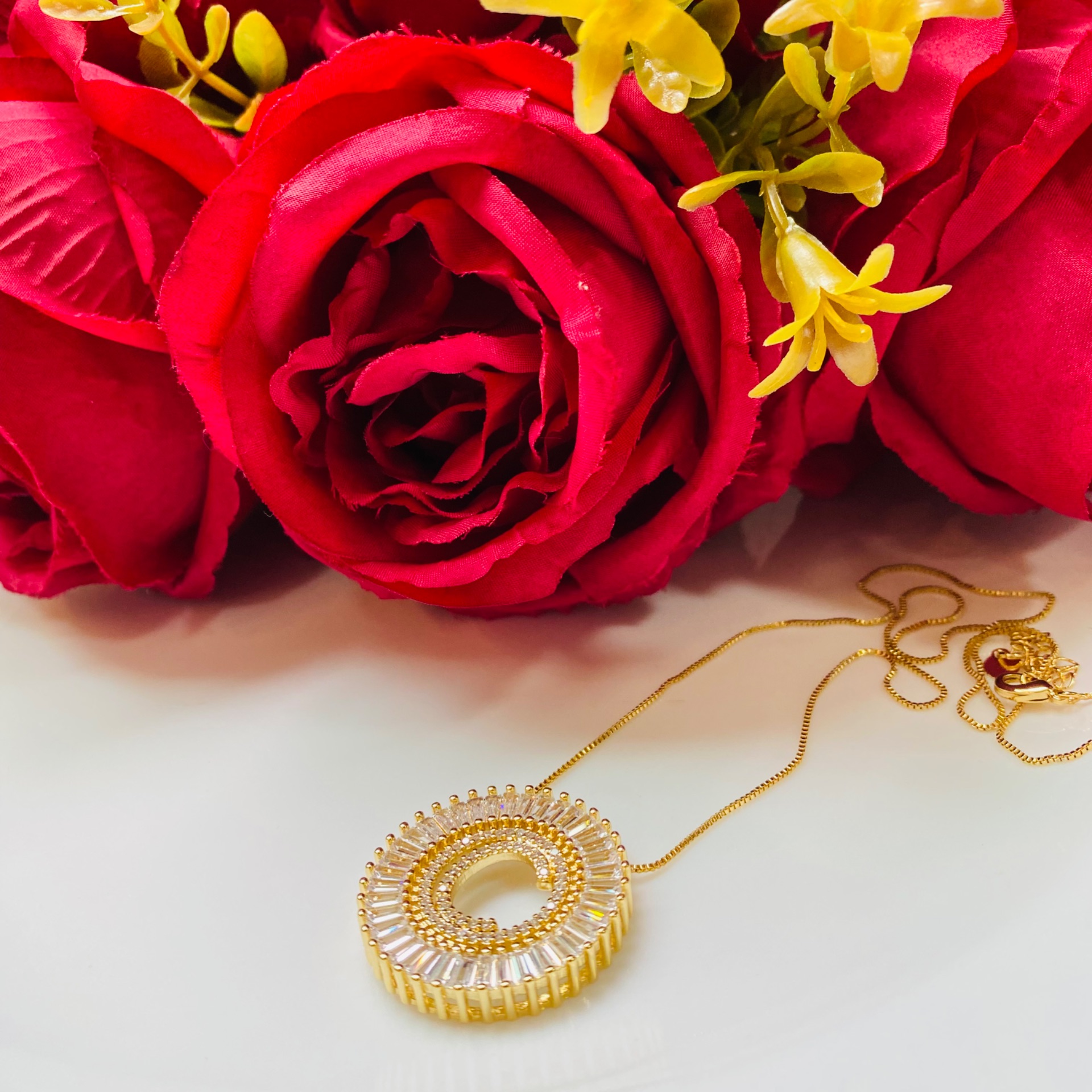 Colar Feminino Navete Letra Personalizado