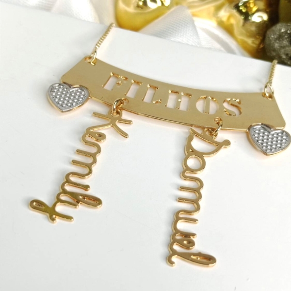 Colar Filhos Personalizado