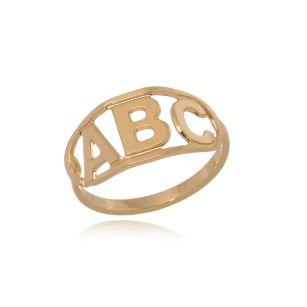 Anel ABC Personalizado