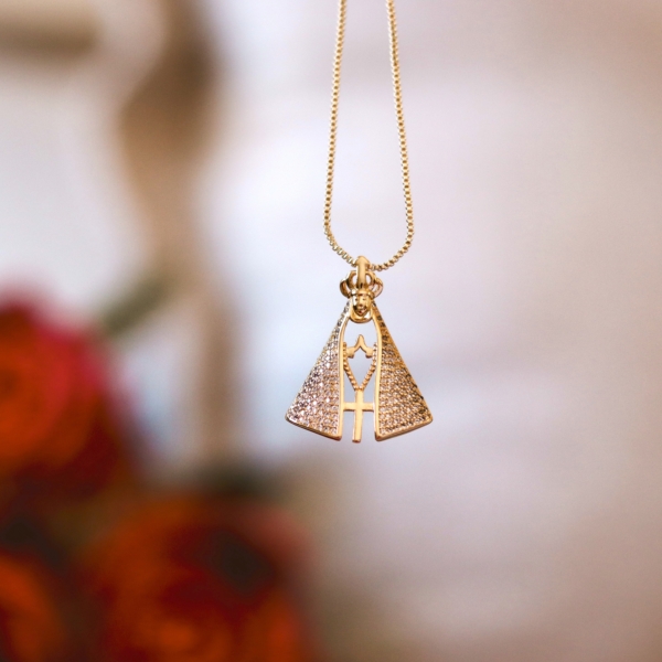 Colar Feminino Nossa Senhora Aparecida
